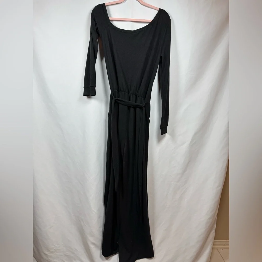 Lulus Scoop Neck Jumpsuit Black L